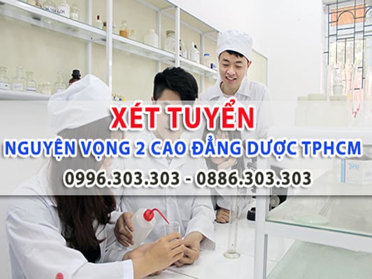 Xét tuyển nguyện vọng 2 Cao đẳng Dược TP.HCM năm 2017