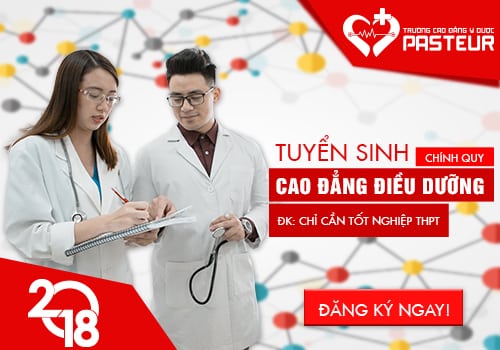 Xét tuyển Cao đẳng Điều dưỡng Pasteur Sài Gòn năm 2018