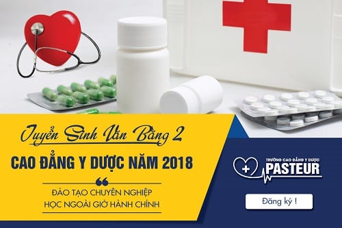 Thông tin tuyển sinh Văn bằng 2 Cao đẳng Y Dược TP.HCM năm 2018