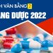 Tuyển sinh Văn bằng 2 Cao đẳng Dược TPHCM lớp tháng 02/2022