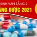 Thông báo điều kiện tuyển sinh Văn bằng 2 Cao đẳng Dược TPHCM quy định năm 2021?
