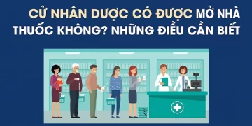 Cử nhân Dược có được mở nhà thuốc không? Những điều cần biết