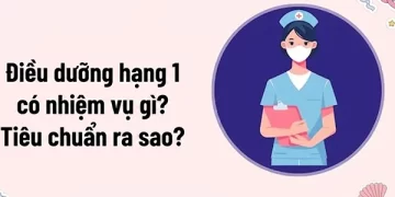 Điều dưỡng hạng 1 có nhiệm vụ gì? Tiêu chuẩn ra sao?